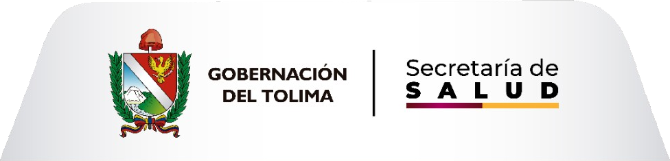 Gobernación del Tolima — Secretaría de Salud
